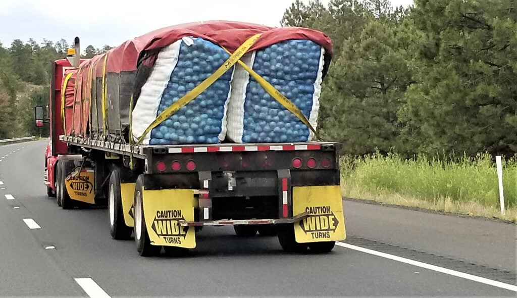 Oversized load truck accidents